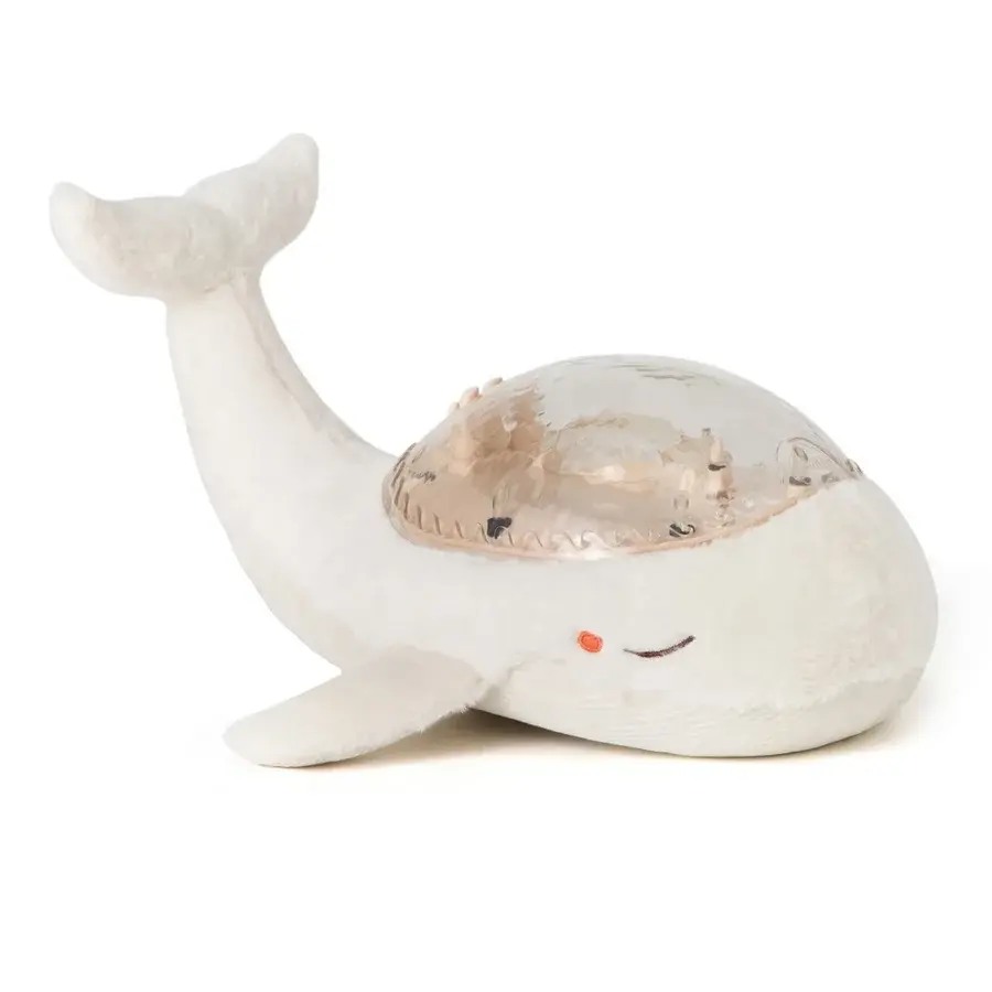 Tranquil Whale natlampe fra Cloud-B i hvid farve